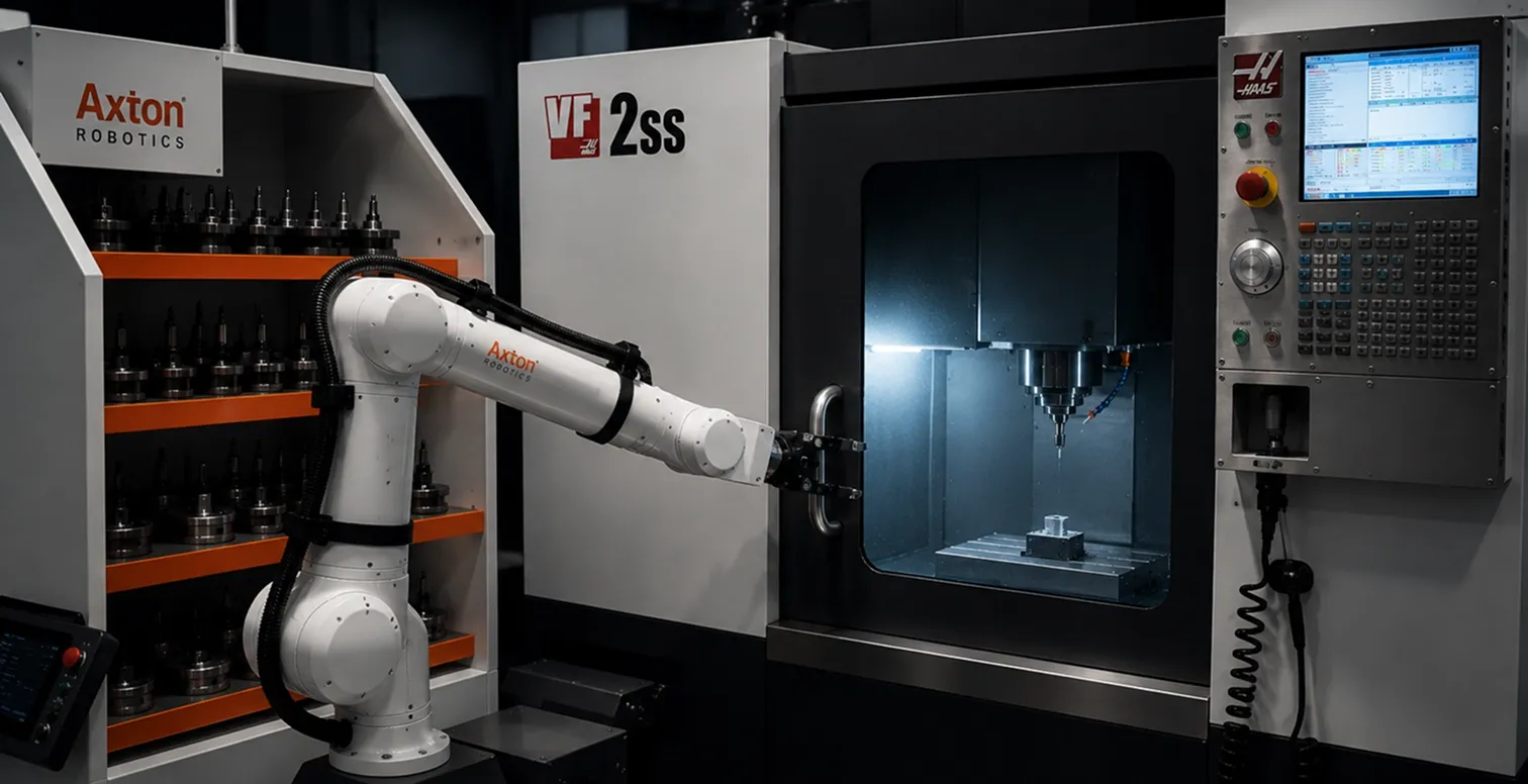 Modern CNC Machining Powered by Robotics